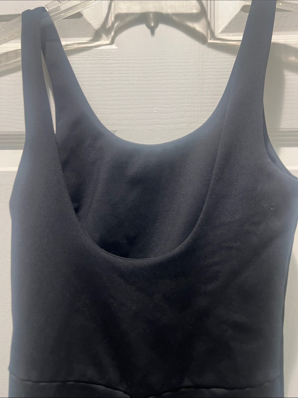 girlfriend collective Black Activewear Romper - Picture 6 of 7